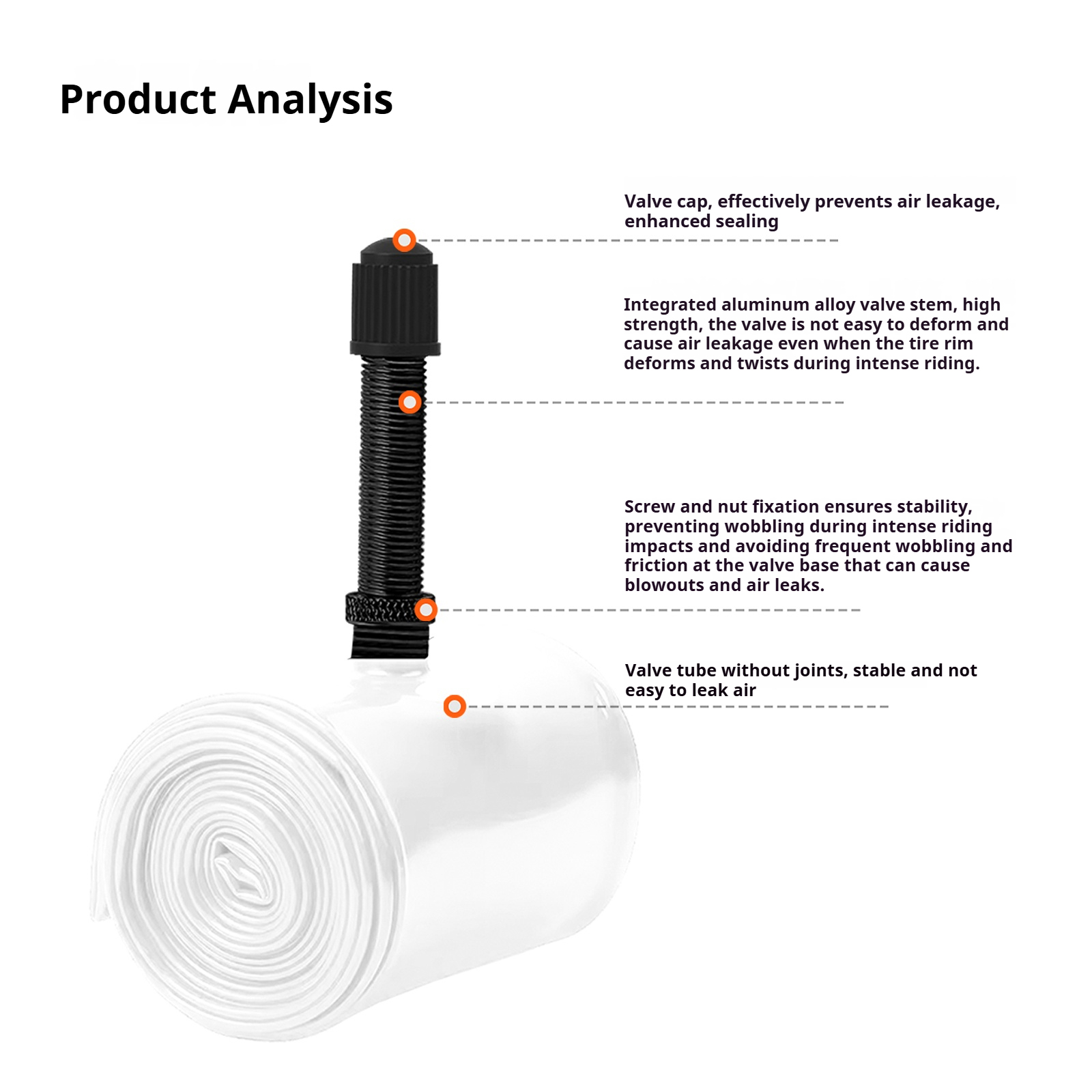 Bike Tire Inner Tube Lightweig - огляд і ціна Mountain Biking Tube